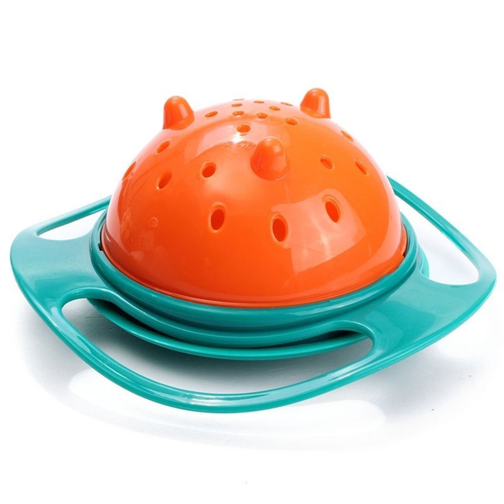 Baby Feeding Toy Bowl Dishes Kids Boy Girl Spill Proof Universal Rotate Technology Funny Gift Baby Accesories ZL1521